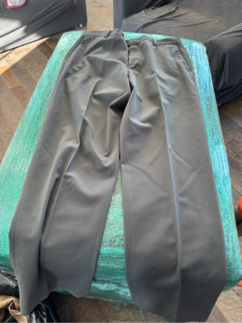 Kirkland Signature Black Men's Dress Pants - Straight Leg